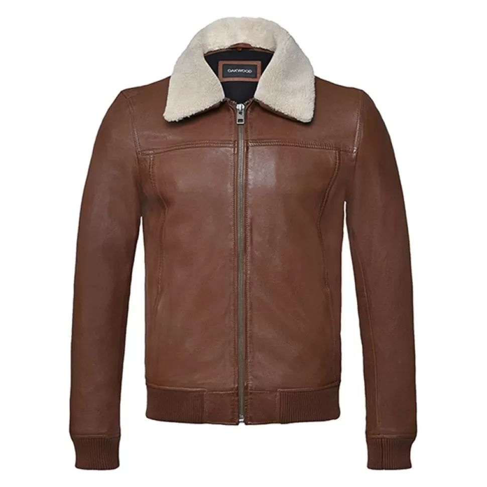 Men OAKWOOD Jackets*Copy Of Trader Porto - Genuine Leather Bomber Inspired Jacket