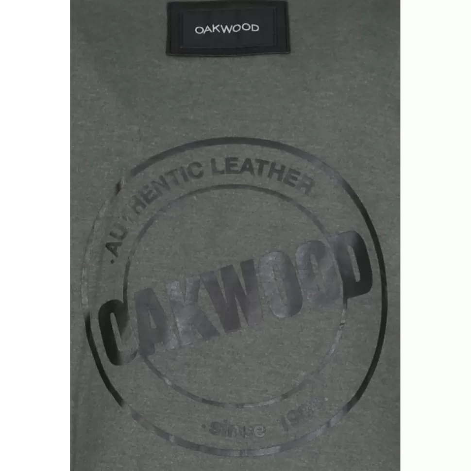 Men OAKWOOD Jackets*Kingsley Black - Genuine Leather Jacket With Washed Effects & Removable Hood
