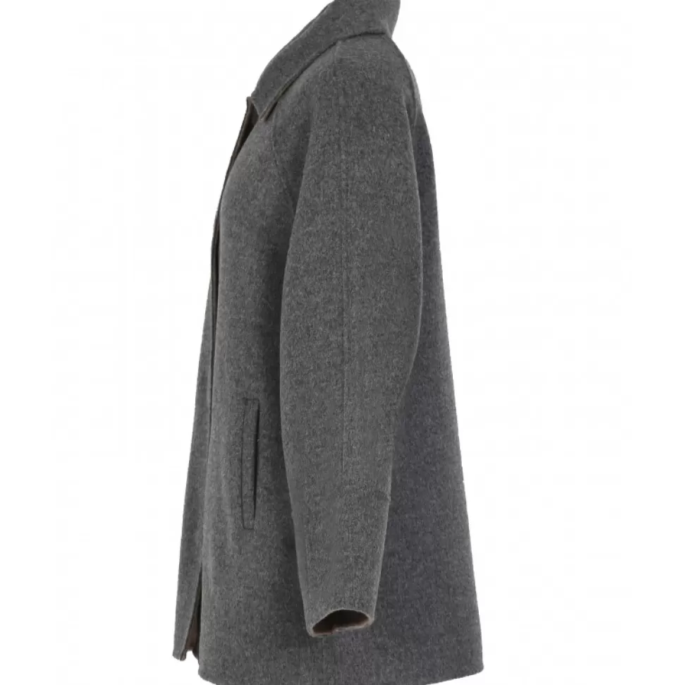 Women OAKWOOD Coats*Melisse Bicolor - Short Oversized Blended Wool Coat