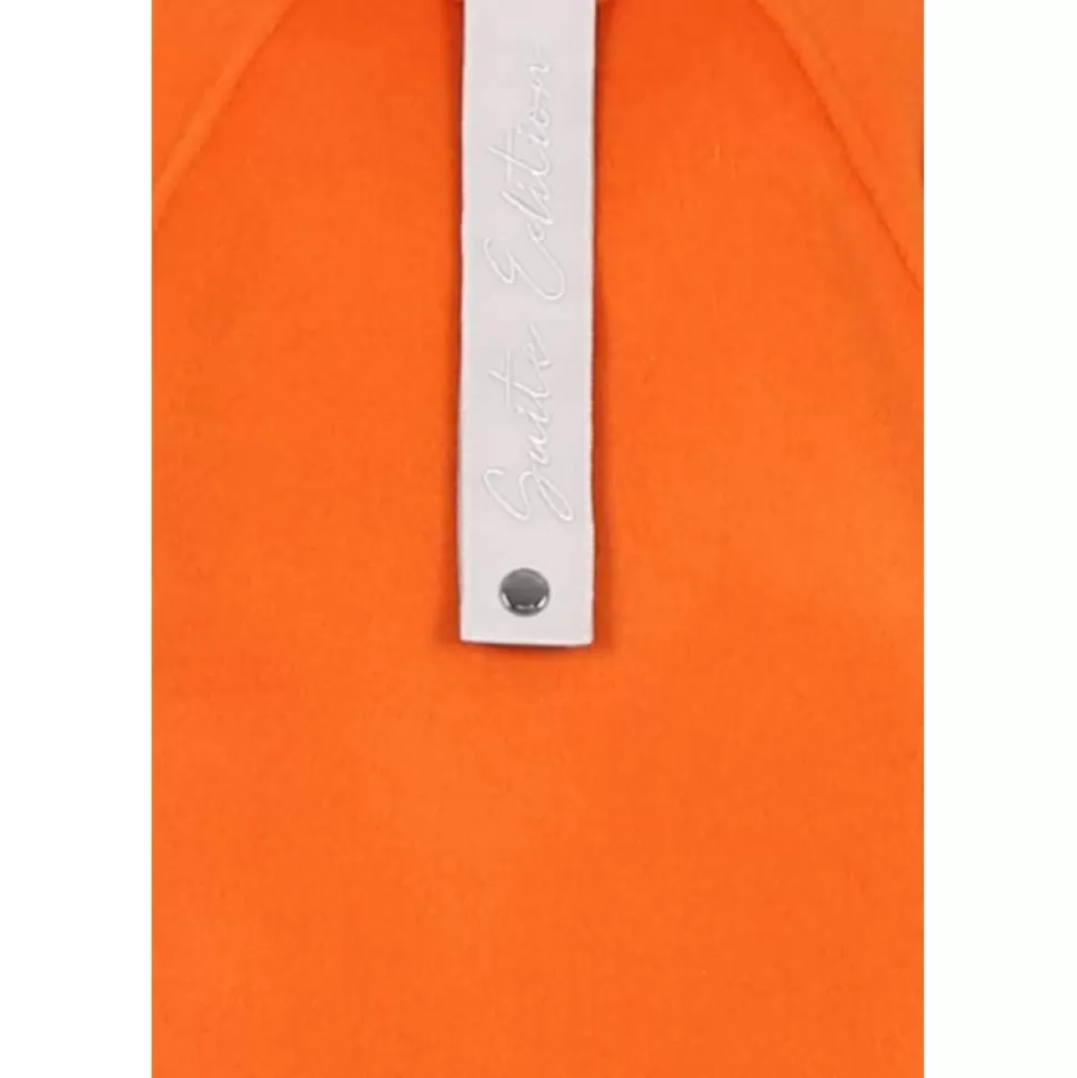 Women OAKWOOD Coats*Melisse Orange - Short Oversized Blended Wool Coat